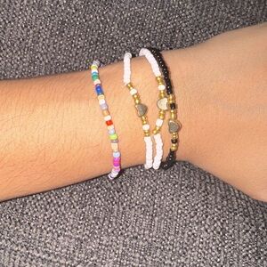Colorful Beaded Bracelet Set
